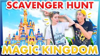 Disney World Scavenger Hunt 6 - Sage vs Emma in Magic Kingdom