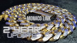 Best Hollow Gold Chain You Can Buy! Monaco Link Chain Update From Bayam Jewelry