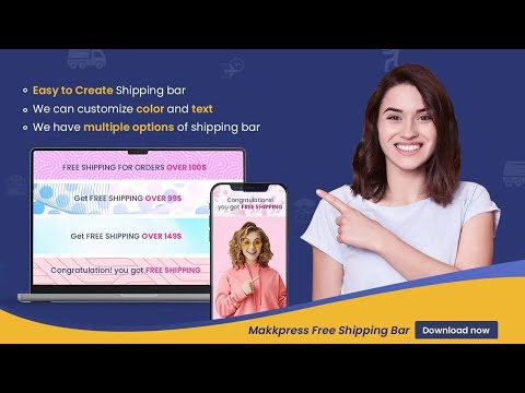 Makkpress - Free Shipping Bar Shopify App