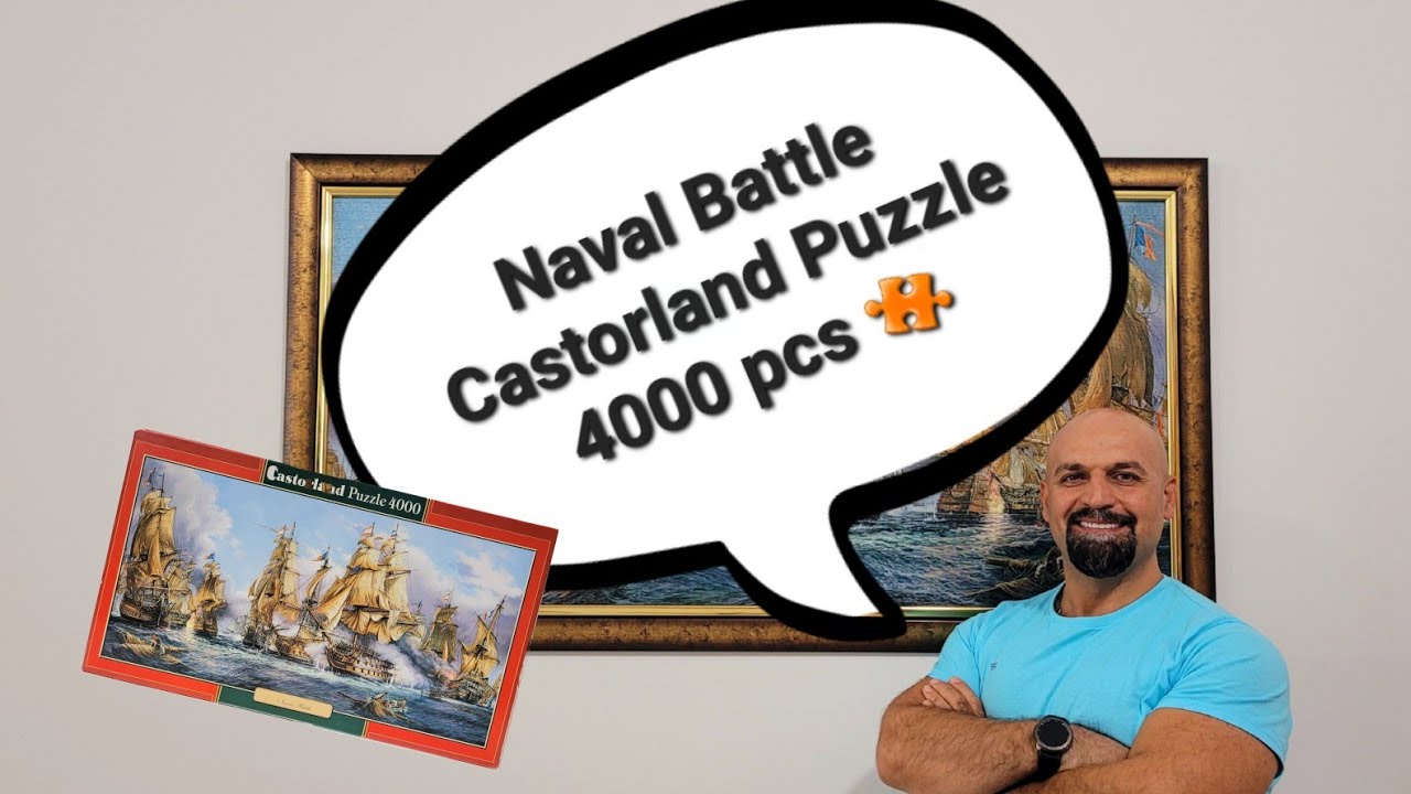 Naval Battle. Castorland puzzle. 4000 pcs 🧩. jigsawpuzzle puzzle 