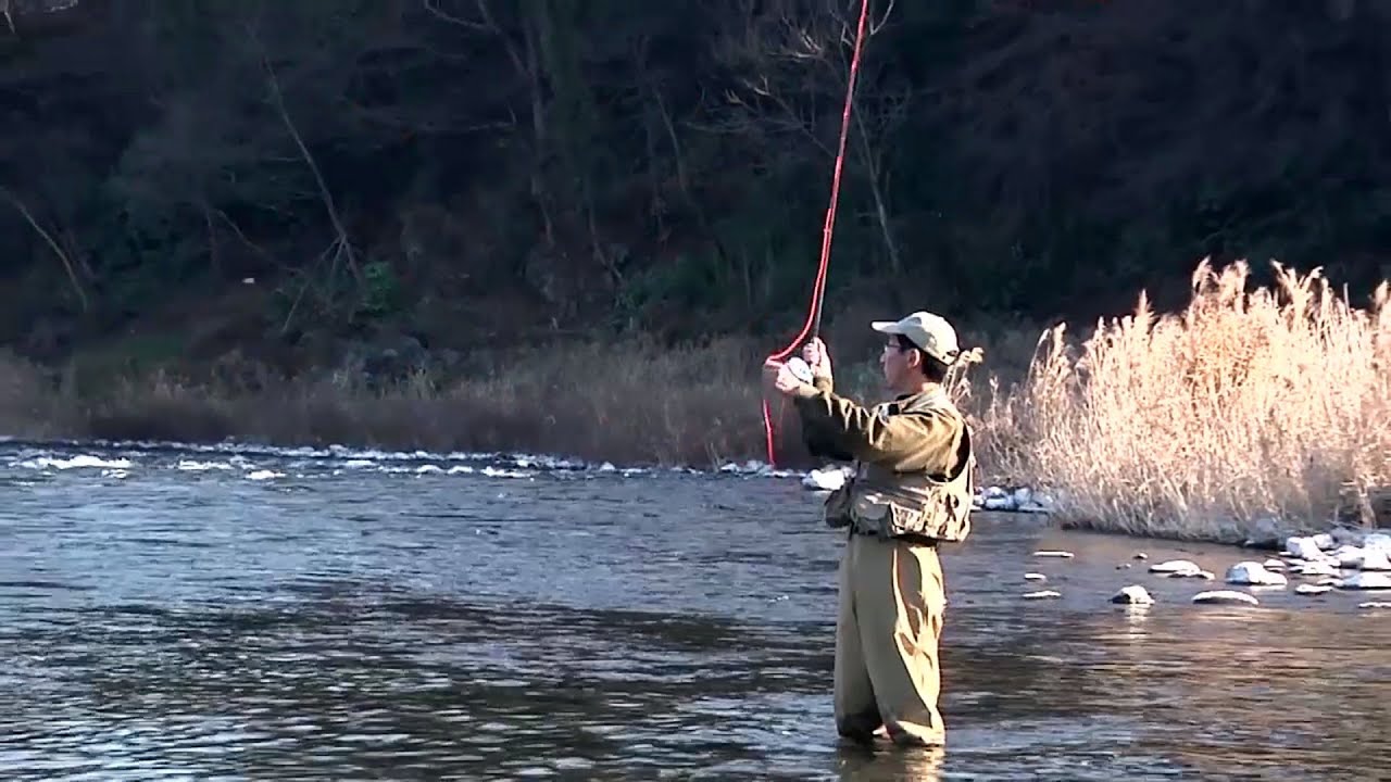 フライキャスティング動画 初心者上達のコツ シングルハンド