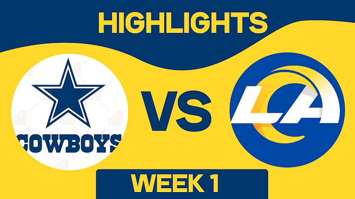 Dallas Cowboys vs. Los Angeles Rams | 2024 Preseason Week 1 Game Highlights