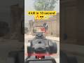 4 kill in 10 second ☠️☠️ #mw3 #gameplay #cod #codmw3 #fps #callofduty #callofdutymobile #multiplayer