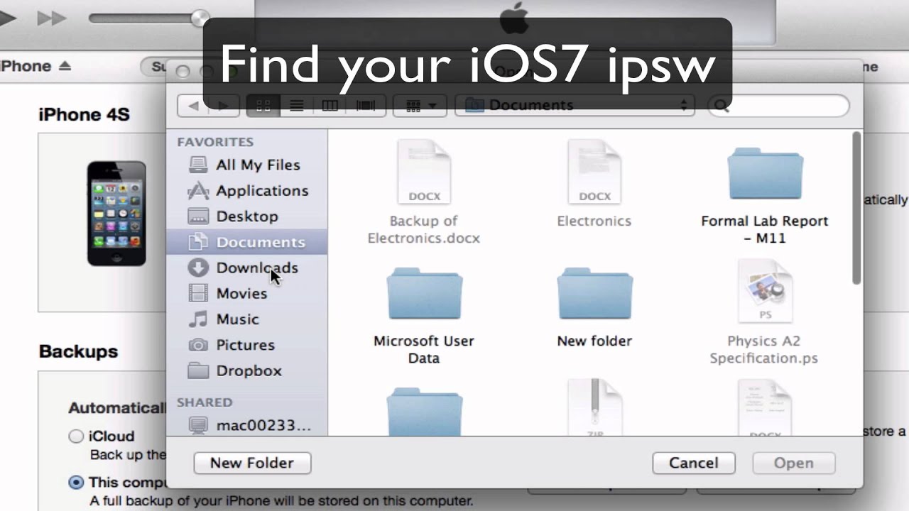 How to Install iOS 7 (Windows/mac) - FREE UDID ACTIVATION - YouTube