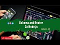 Schema &amp; Router in Node.js | Build Structured APIs | Lecture 14 | #codingsstudio #nodejs #javascript