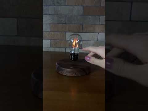 Левітуюча магнітна світлодіодна лампа світильник Everest BL-08, видео 1