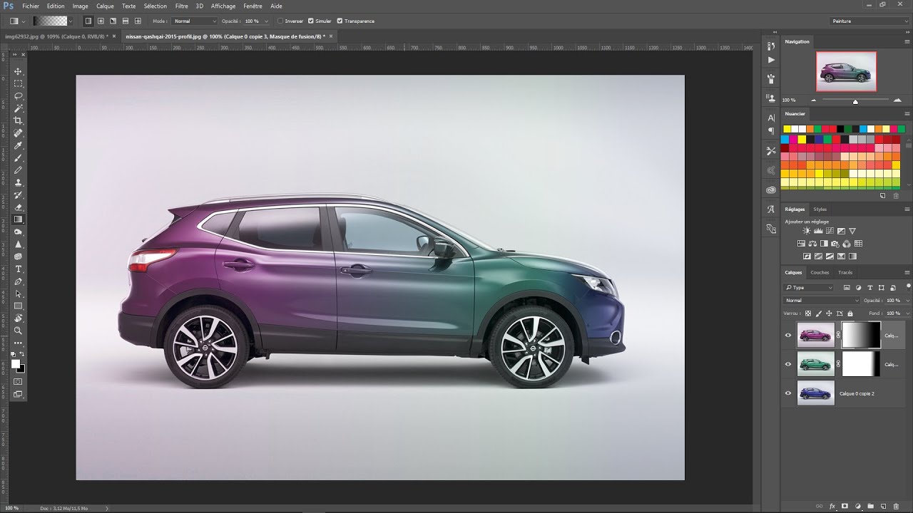 Comment Faire Un Fond Degrade Sur Photoshop
