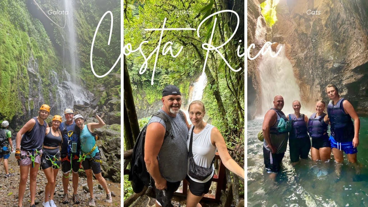 8 days in Costa Rica: Canyoning, Blue Falls, La Leona