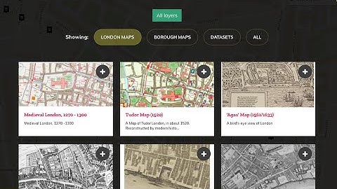 Exploring our Map Layers - Layers of London Webinar
