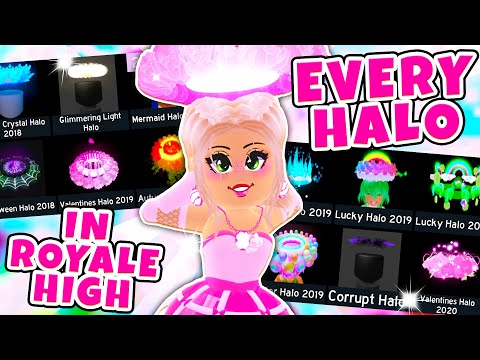 New Halloween Halo In Royale High Reacting To Halo Concepts Roblox