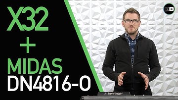 Additional 16 XLR Outputs on the Behringer X32 - Midas DN4816-O