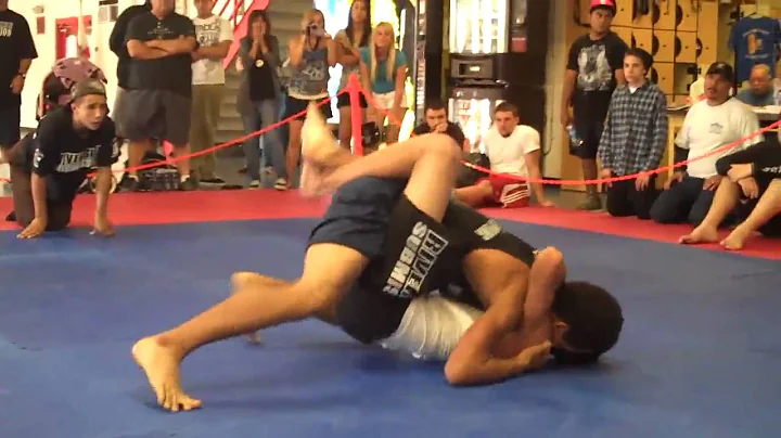 Brenyn Nickell of the Universal Grappling Academy