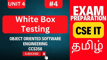 White Box Testing Explained | OOSE CCS356 | Anna University | Full Exam Guide