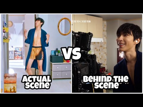 True Beauty | actual scene vs bts | Han Seojun Dancing “Okey Dokey” by Mino ft. Zico