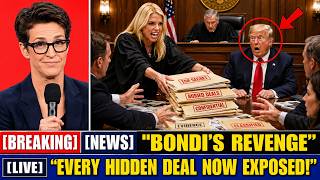 BONDI'S REVENGE: She Just Handed Prosecutors Every Hidden Deal Trump Thought Was Buried