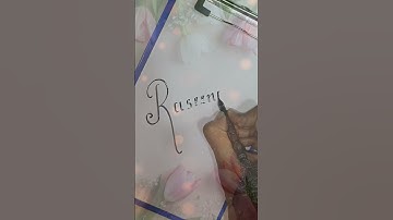 Raseena ❤️❤️|NameArt| 🪄🪄📝📝#shorts - Req #664