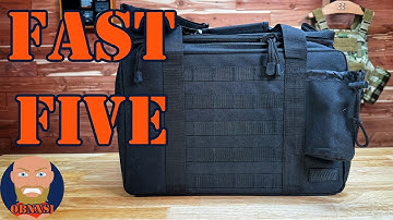 Fast Five on the Tidify Patrol Bag