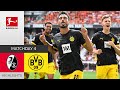 BVB Show Mentality! | SC Freiburg - Borussia Dortmund 2-4 | Highlights | MD 4 – Bundesliga 2023/24