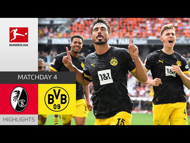 Borussia Dortmund win 4-2 at Freiburg in crazy game - anews