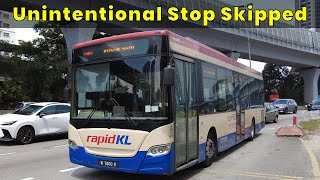 rapidKL 780 Route Diversion (W7400S) Scania K250UB