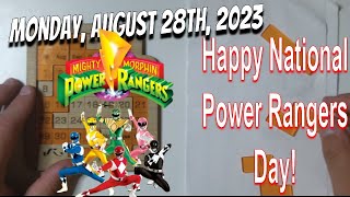 Happy National Power Rangers Day!
