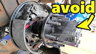 NEVER Do This To Your Ford F350 Rear Brakes! Total Disaster & Dangerous