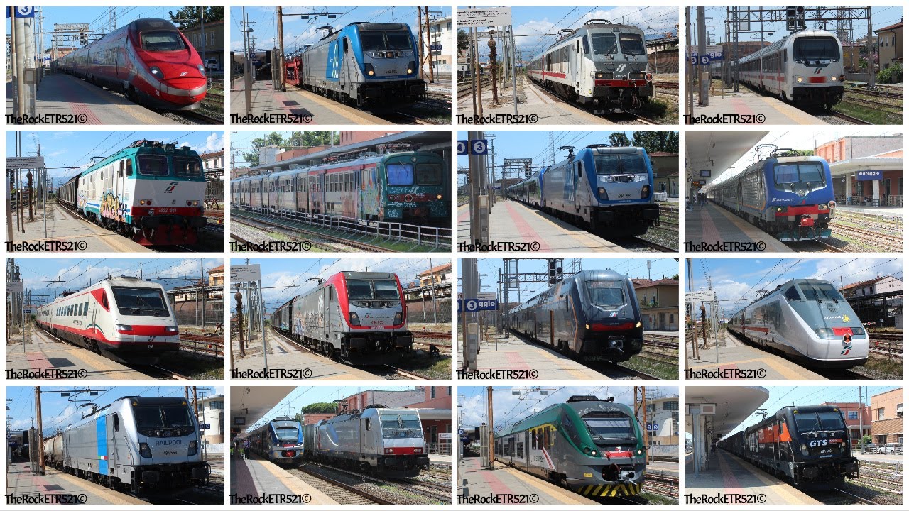 Treni a VIAREGGIO il 3 luglio 2023 | Regionali, Merci, Frecce, Intercity e Invii! | w/@leo_e474
