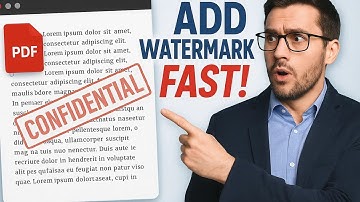 Add a Watermark to Your PDF (Free & Easy!)