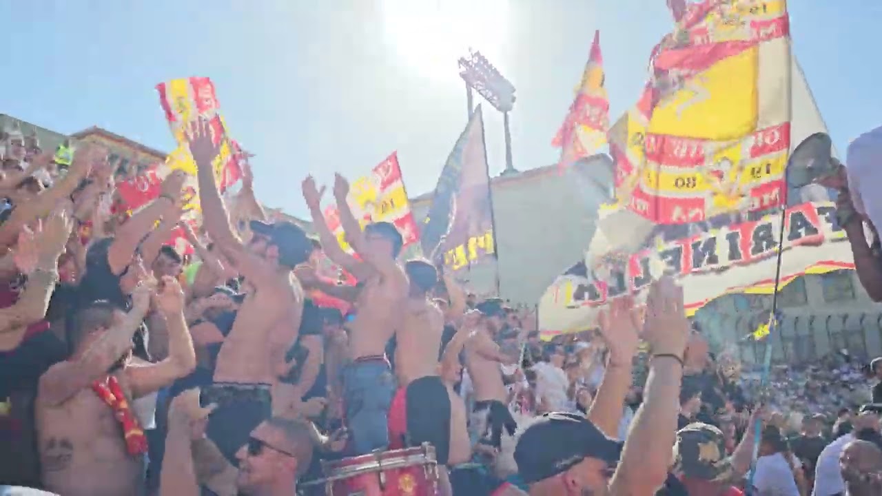 intanto il tempo passerà -ci troverete sempre qua-8 minuti di divertimento in Curva Sud del MESSINA