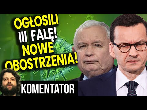 PIS OFICJALNIE Ogłosił III Falę i Zapowiada Nowe Obostrzenia - Analiza Konferencji u Premiera Ator