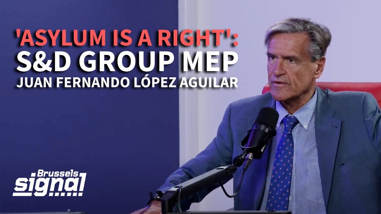 &lsquo;Asylum is a right&rsquo; Canary Islands MEP Juan Fernando L&oacute;pez Aguilar