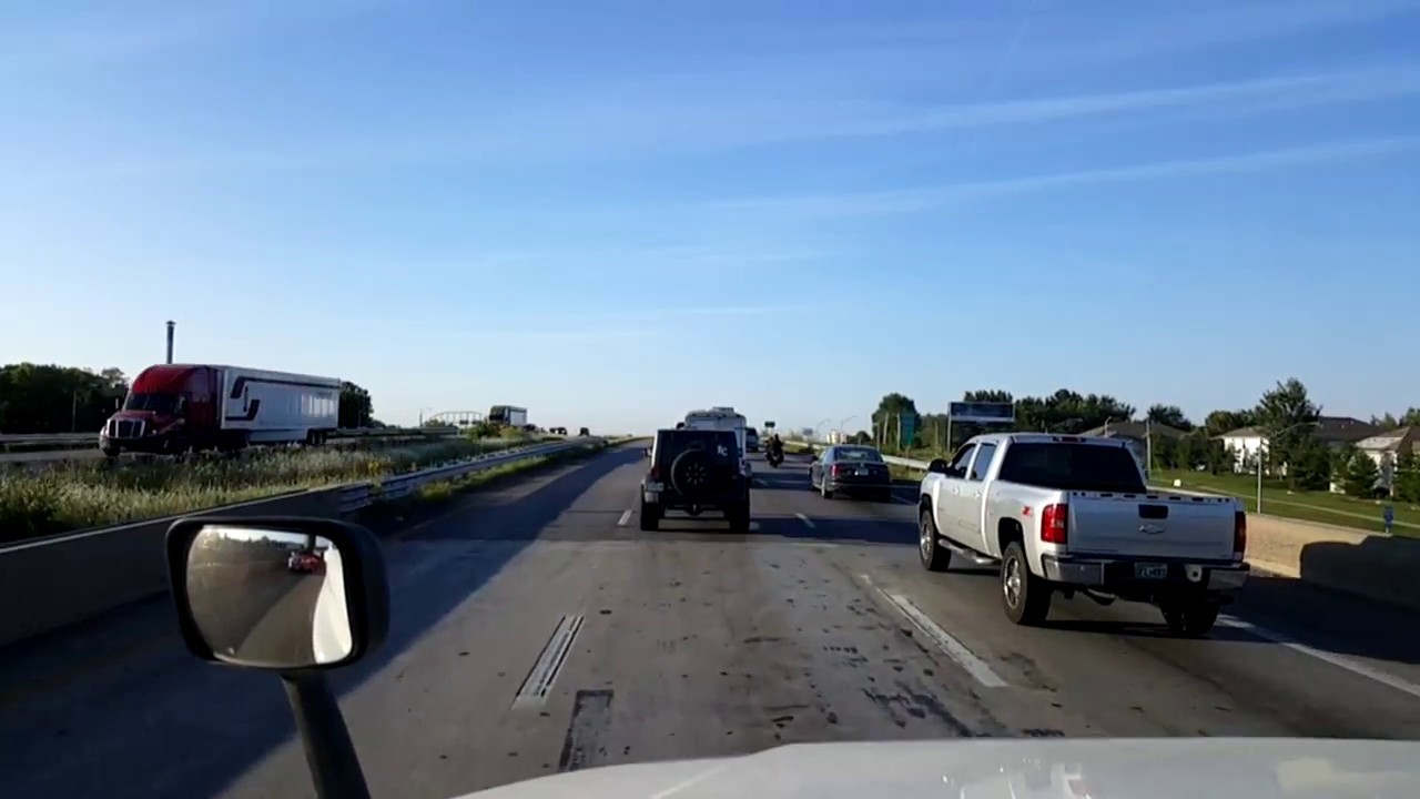 BigRigTravels LIVE! Kansas City to Harrisonville, Missouri Interstates 435 & 49-Sept. 6, 2017