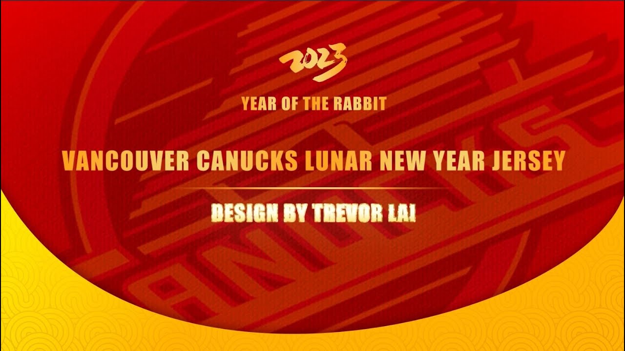 Artist Trevor Lai designs Vancouver Canucks' 2022 Lunar New Year warm-up  jerseys — Stir