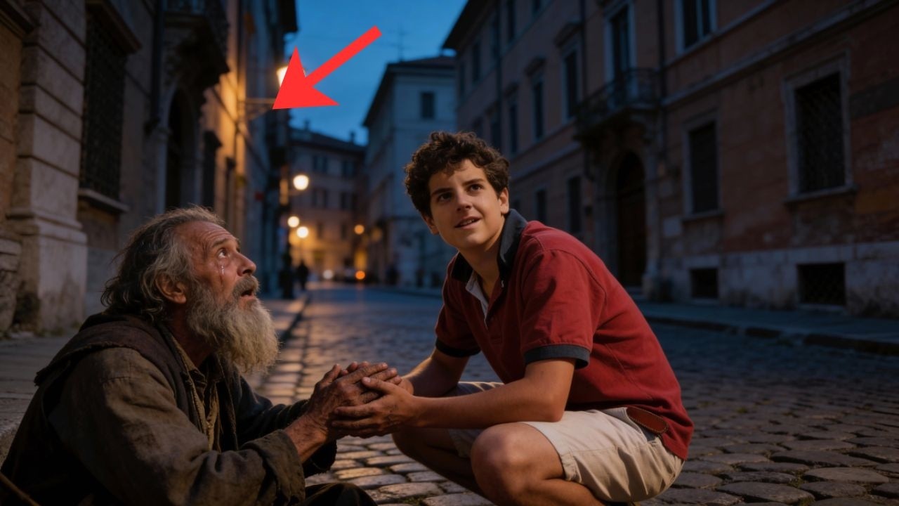 Carlo Acutis a embrassé les mains d’un mendiant et dit : « Vous avez sauvé des vies »… chirurgien d