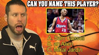 Troydan attempts hardest NBA Legend Quiz