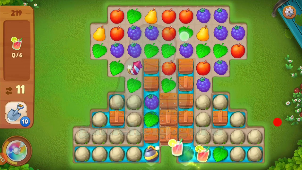 Gardenscapes New Updated Walkthrough Level 219 YouTube