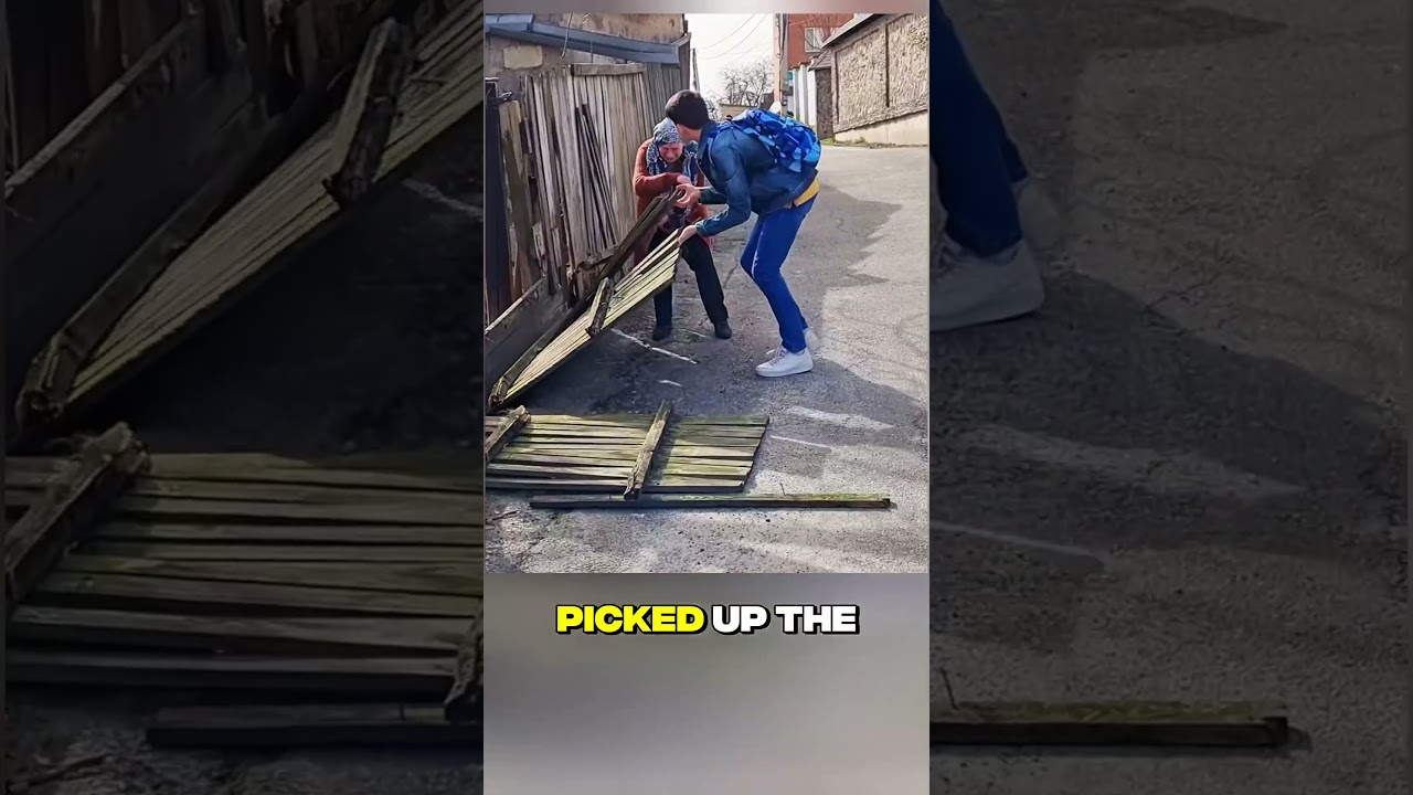 Rude Boys Destroy Her Fence – What Their Friend Did Next Will Melt Your Heart! 