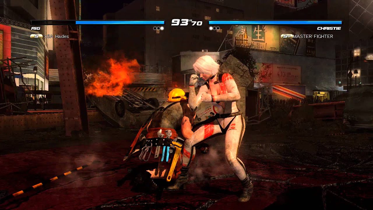 (DEAD OR ALIVE 5) xSA Hades vs MASTER FIGHTER 1080p