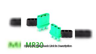 5/10/25/30 Pairs AMASS MR30 Male Female Connector Plug with Sheath for RC Lipo Battery RC Multicopte