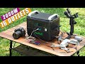 Portable Power Station W/Supercharging AceVolt Campower 2000(Charge Ebikes &amp; Electronics Anywhere)