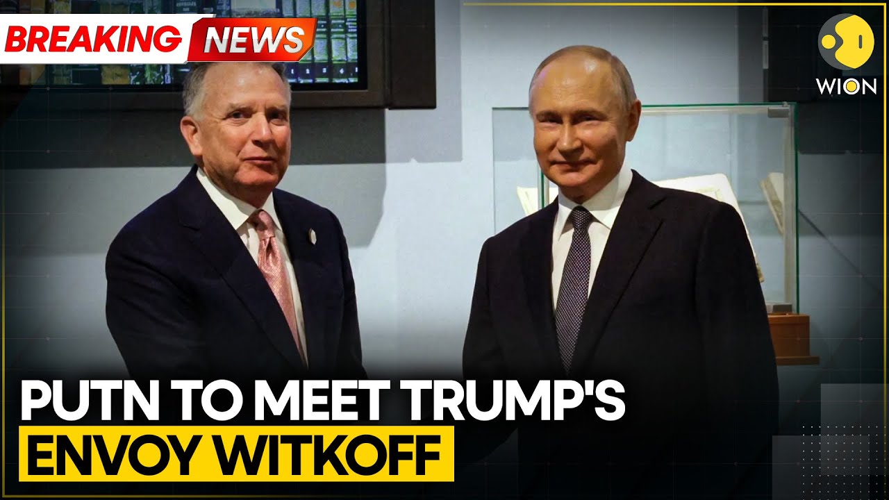 BREAKING: Russian President Putin To Meet Trump's Envoy Witkoff in Moscow on Thursday | WION News