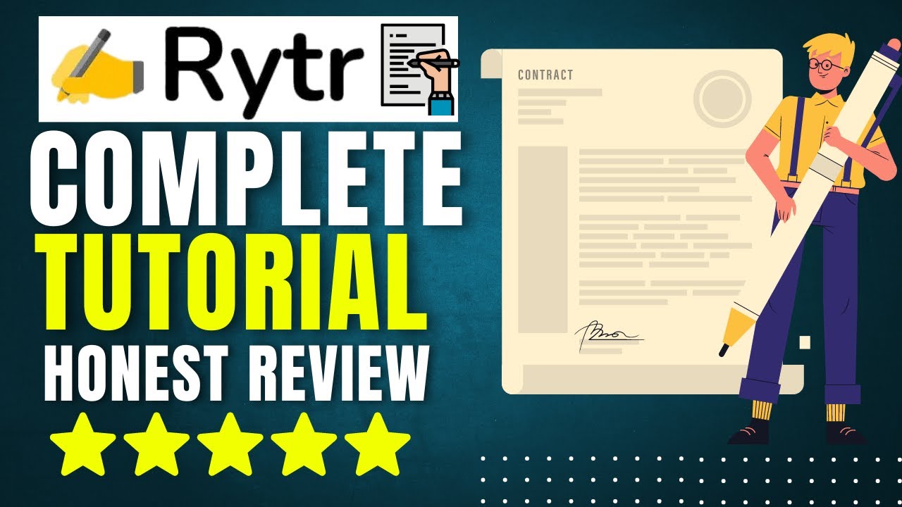 Rytr tutorial & review (hindi) : write a script for a youtube video, blogg & etc.