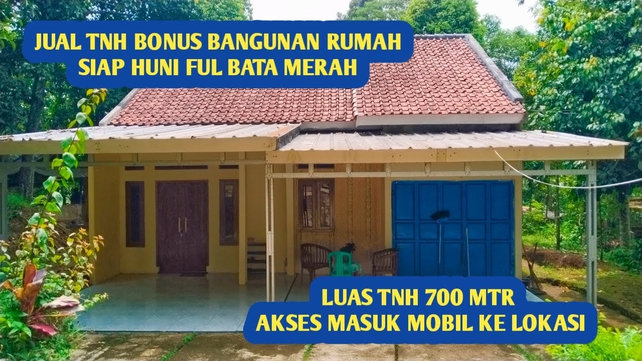 SOLD OUT  TNH BONUS RUMAH SIAP HUNI FUL BATA MERAH LUAS TNH 700 MTR  PERSEGI
