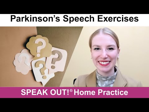 Parkinson’s Speech Exercises: HOW MUCH INTENT SHOULD I USE