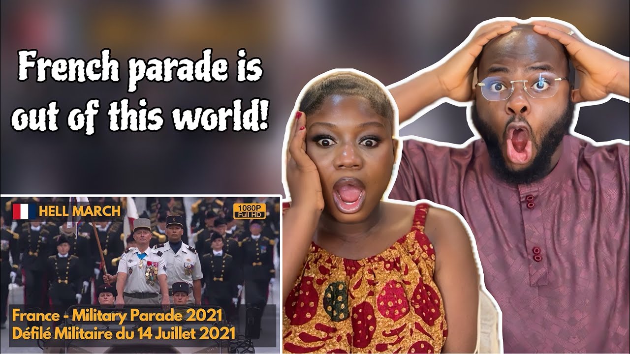 Reaction to Hell March - Parade of the French Armed Forces during the Bastille Day 🇫🇷