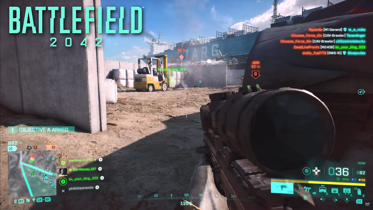 Battlefield 2042 - PS5 Pro 4K 60fps | Rush XL 128 | Stranded | Action ...