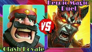 Clash Royale Vs Heroic Magic Duel|Cards|Arena's|Gameplay HD screenshot 1