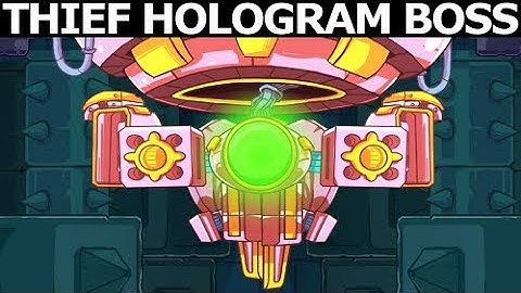 Greedy Guns - Thief Hologram Boss (No Commentary) (Steam Indie Metroidvania Game 2017)