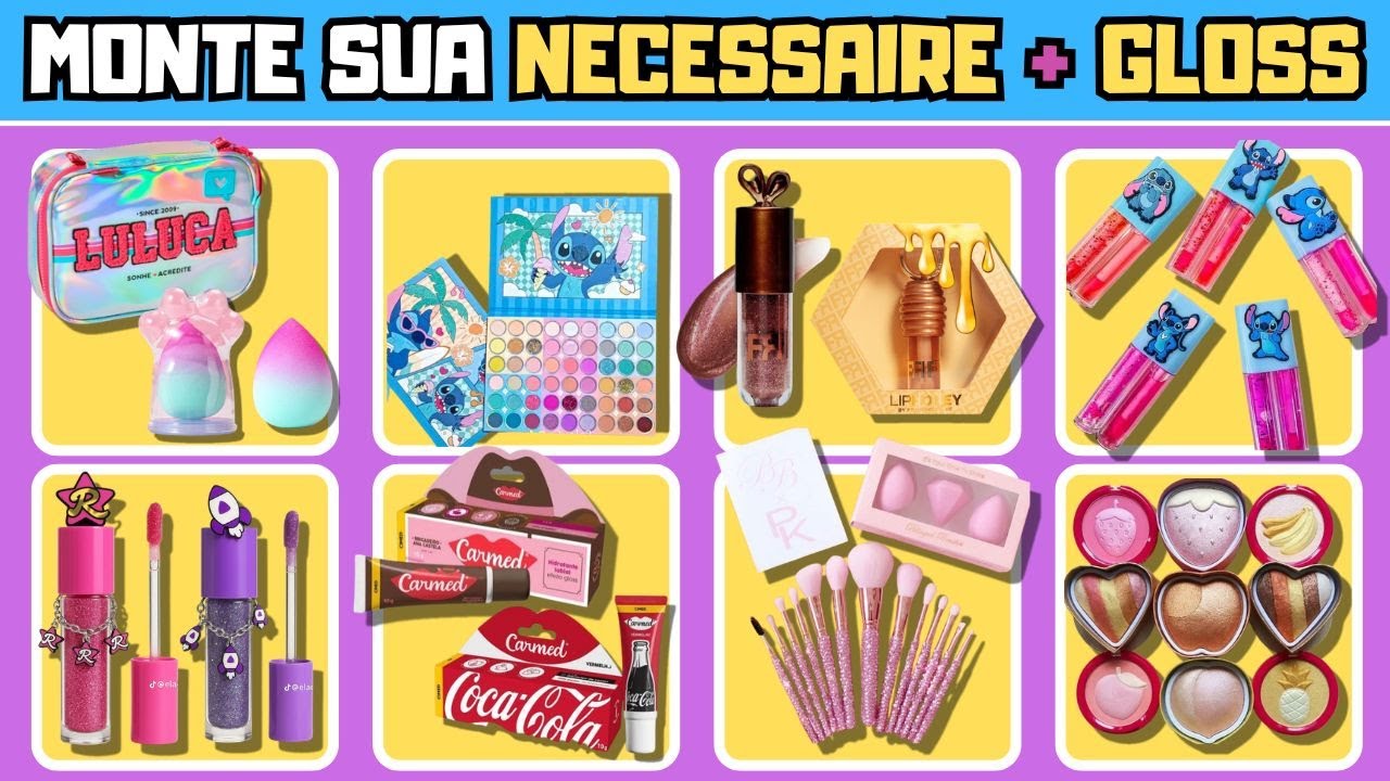 СОЗДАЙТЕ СВОЮ СОБСТВЕННУЮ КОСМЕТИЧКУ + ПОТРЯСАЮЩУЮ КОЛЛЕКЦИЮ БЛЕСКОВ ДЛЯ ГУБ ✨💄 stitch