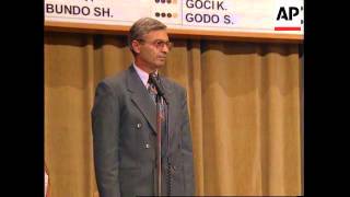 Albania Tirana New Socialist-Led Government Is Sworn In